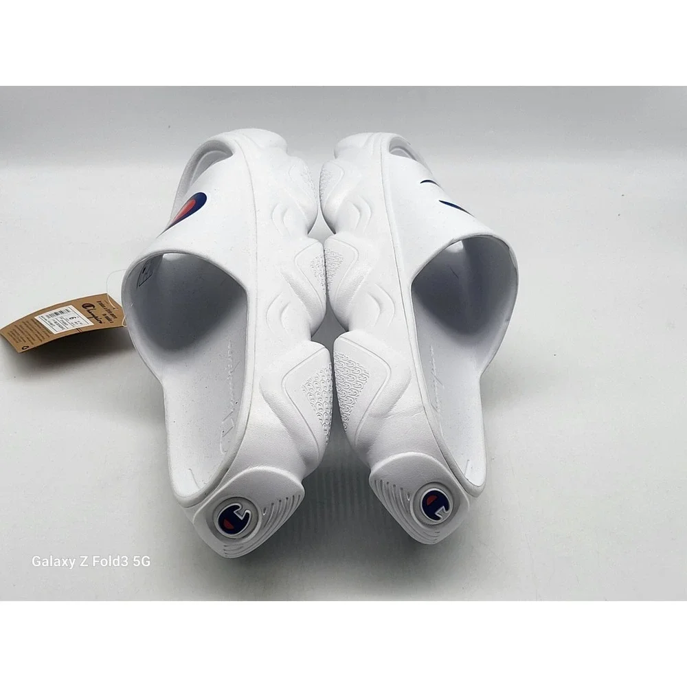 Champion Kids Meloso‎ Squish Slides White Size 6